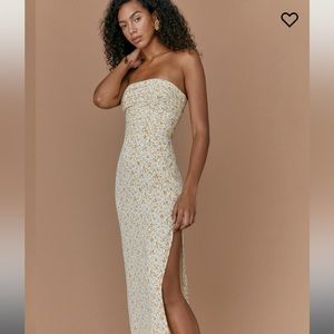 NWT lore dress in the color Lima by Reformation